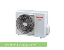 Alternative view of TOSHIBA A2W 4kW R32 Luft/Vand Varmepumpe A+++