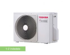 Alternative view of TOSHIBA MultiSystem 2M18 varmepumpe A++ til 2 indedele