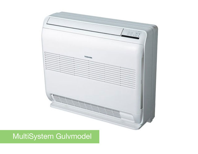 TOSHIBA MultiSystem 2M18 varmepumpe A++ til 2 indedele - Billede 5